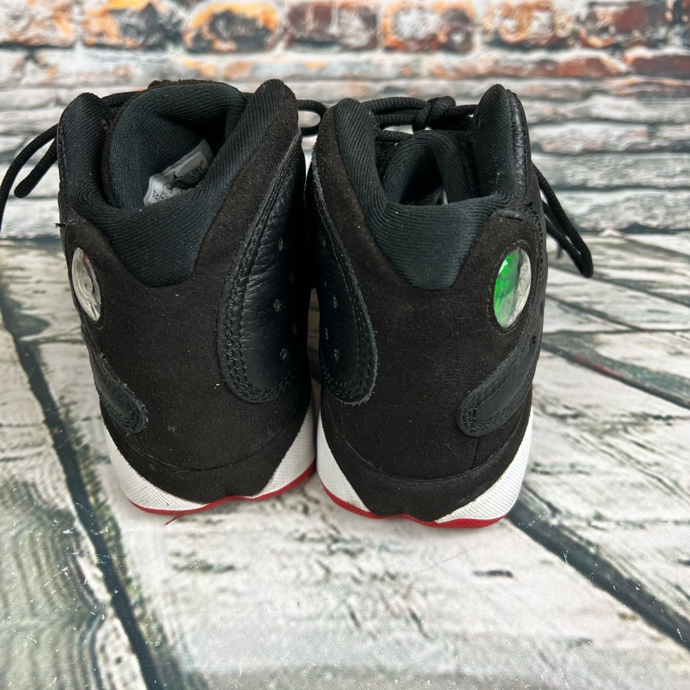Nike Air Jordan 13 Retro GS Black Red Bred Size 5Y  DJ3003-062‎ - Picture 5 of 7